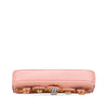 Miu Miu Goatskin Madras Crystal Studded Clutch Secondhand