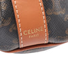 Celine Small Triomphe Coated Canvas Drawstring Bucket Bag Secondhand