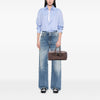 Chanel Metallic Deerskin CC Luxe Ligne Bowler Bag Secondhand