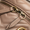 Gucci GG Marmont Round Matelasse Leather Backpack Secondhand