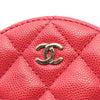 Chanel Quilted Caviar Round Clutch With Chain Secondhand