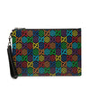 Gucci GG Supreme Psychedelic Zip Clutch Secondhand