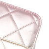 Chanel Mini Metallic Lambskin Like a Wallet Flap Bag Secondhand