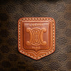 Celine Macadam Coated Canvas Satchel Secondhand