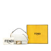 Fendi Mini Zucca Embossed Leather Baguette Satchel Secondhand