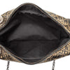 Bottega Veneta Metallic Calfskin Intrecciomirage Chain Flap Crossbody Secondhand