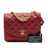 Secondhand Chanel Small Quilted Calfskin and Caviar Chain Handle Flap