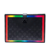 Secondhand Louis Vuitton Monogram Eclipse Rainbow Franck Folder