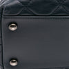 Chanel Small Quilted Calfskin and Tweed Top Handle Tote Secondhand
