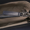 Chanel Small Quilted Calfskin and Tweed Top Handle Tote Secondhand