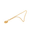 Chanel Gold Plated Leo Lion Sun Medallion Necklace Secondhand