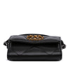 Chanel Lambskin 19 Flap Coin Purse With Chain Secondhand