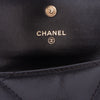Chanel Lambskin 19 Flap Coin Purse With Chain Secondhand