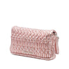 Miu Miu Matelasse Metallic Nappa Crystal Chain Satchel Secondhand