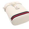 Gucci Small Calfskin Web Ophidia Bucket Bag Secondhand