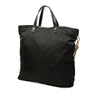 Prada Saffiano Trimmed Tessuto Animalier Dragon Satchel Secondhand