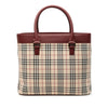 Burberry House Check Canvas Tote Secondhand