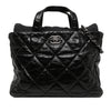 Secondhand Chanel Quilted Glazed Calfskin and Tweed Portobello Tote