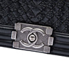 Chanel Small Braided Woven Lambskin Boy Flap Secondhand