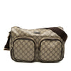 Gucci GG Supreme Double Pocket Crossbody Secondhand