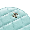 Chanel CC Quilted Caviar Round Clutch With Chain Secondhand