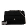 Chanel Jumbo Reissue 2.55 Choco Bar Wool Felt Identification Flap Secondhand