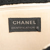 Chanel Jumbo Reissue 2.55 Choco Bar Wool Felt Identification Flap Secondhand
