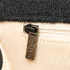 Chanel Jumbo Reissue 2.55 Choco Bar Wool Felt Identification Flap Secondhand