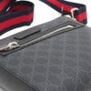 Gucci Small GG Supreme Web Messenger Bag Secondhand