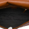 Fendi Zucca Embossed Leather Baguette Satchel Secondhand