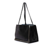 Prada Glace Calf Studded Etiquette Tote Secondhand