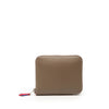 Hermès Epsom Azap Silk in Compact Wallet Secondhand