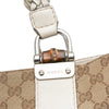Gucci Medium GG Canvas Bamboo Libeccio Tote Secondhand
