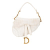 Dior Mini Oblique Embroidered Canvas Saddle Bag Secondhand
