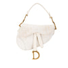 Dior Mini Oblique Canvas Saddle Bag Secondhand