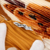 Hermès Confidents Des Coeurs Pleated Silk Scarf Secondhand