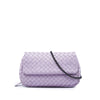 Bottega Veneta Mini Nappa Intrecciato Expandable Chain Flap Crossbody Secondhand