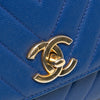 Chanel Small Caviar Chevron Coco Top Handle Bag Secondhand