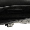 Dior Mini Oblique Embossed Calfskin Saddle Bag Secondhand