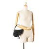 Dior Mini Oblique Embossed Calfskin Saddle Bag Secondhand