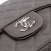 Chanel Maxi Classic Jersey Single Flap Secondhand