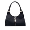 Gucci Canvas Jackie Bardot Shoulder Bag Secondhand