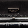 Chanel CC Chocolate Bar Patent Frame Clutch Secondhand
