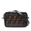 Fendi Mini Zucca Embossed Leather Camera Bag Secondhand