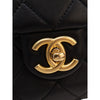 Chanel Quilted Lambskin Logo Letters Chanel Touch Chain Flap Secondhand