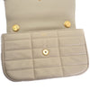 Celine Matelasse Goatskin Monochrome Chain Shoulder Bag Secondhand