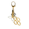 Louis Vuitton Gold Plated Bijoux Sac Tapage Bag Charm Secondhand