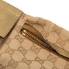 Gucci GG Canvas Web Double Pocket Belt Bag Secondhand