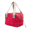 Chanel CC Chocolate Bar Canvas Wild Stitch Handbag Secondhand