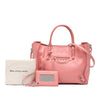 Balenciaga Mini Leather Papier A4 Zip Around Tote Secondhand